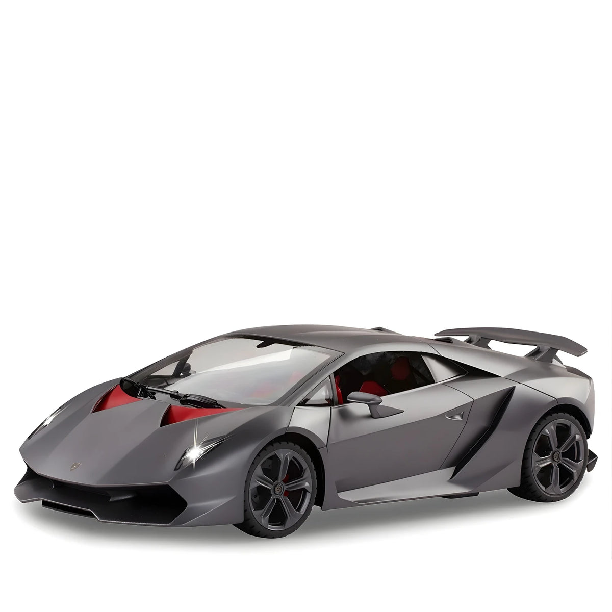 Model of a sports car on a white background