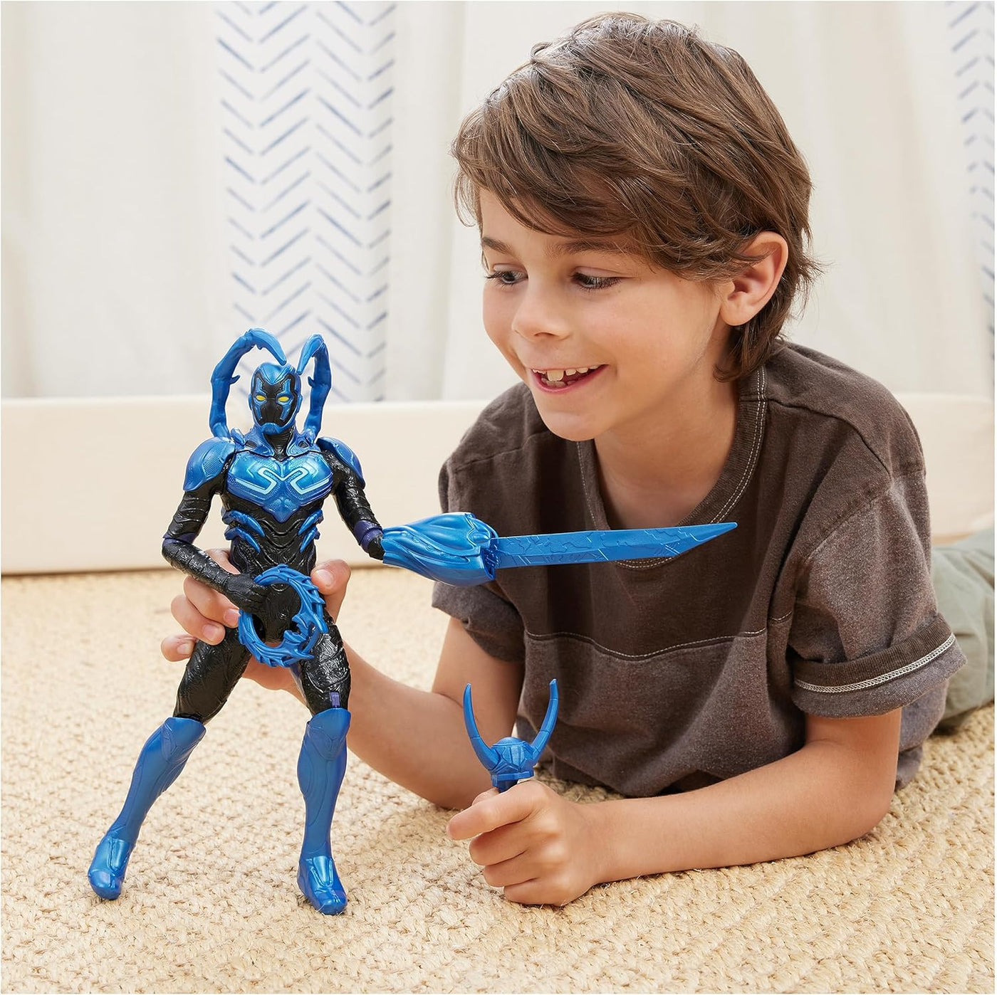 blue beetle 12 inch action figure