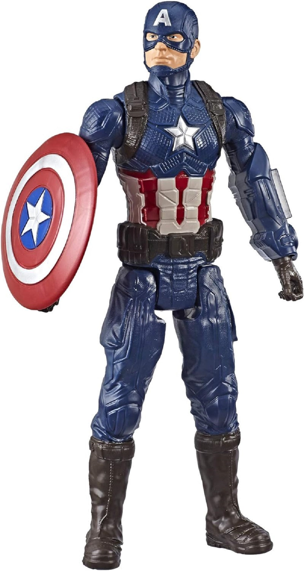Avengers Marvel Endgame Titan Hero Captain America 12 Inch Action Figure with Titan Hero Power Fx Port