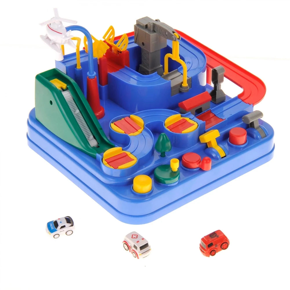 Magnetic Car Track Playset for Kids