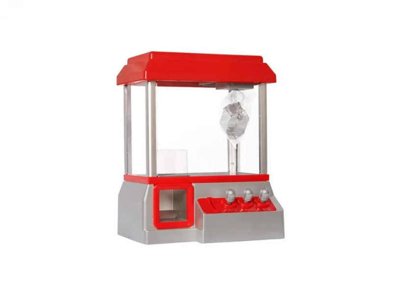 Empty Carnival Claw Machine, waiting to be filled with toys and candies, providing classic arcade-style gaming