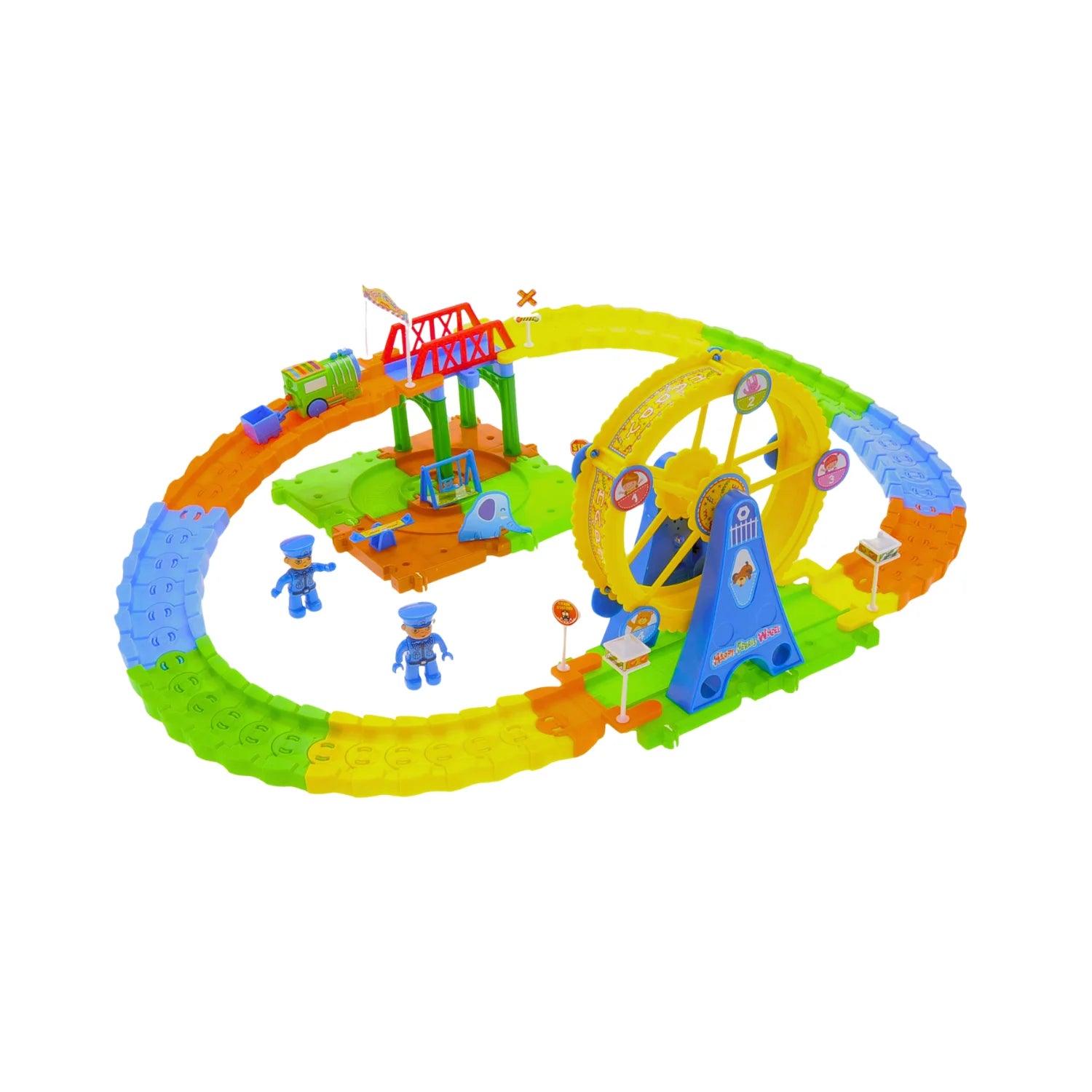 Adventure Park Train Set - 72 Pieces for Endless Fun