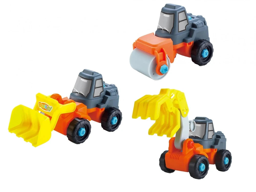 Construction Toy Truck - Bulldozer with Yellow Scoop for Kids