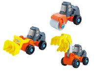 Construction Toy Truck - Bulldozer with Yellow Scoop for Kids