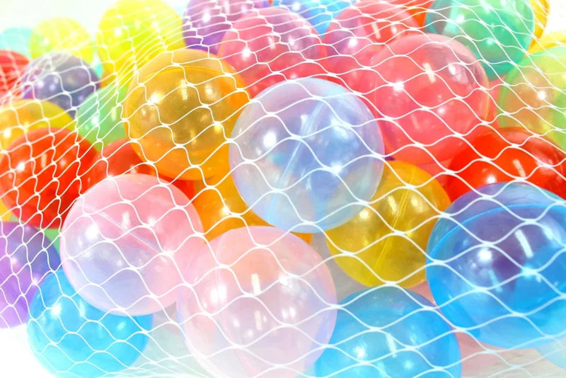 152mm crush proof plastic balls in vibrant colors, phthalate-free and BPA-free, perfect for safe play.