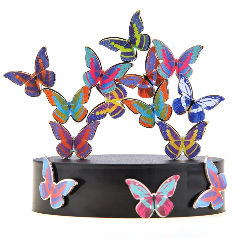 Magnetic Butterfly Sculpture featuring a colorful and creative arrangement