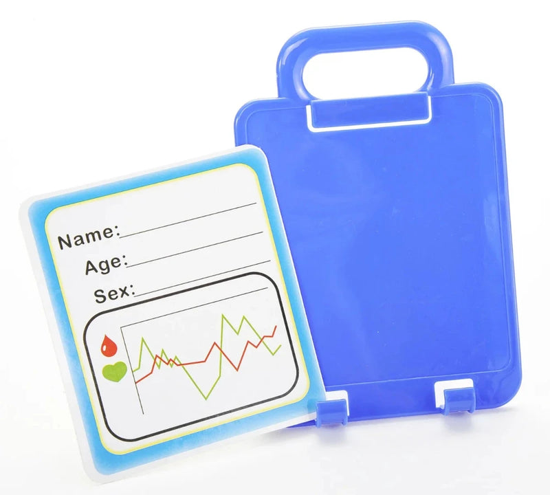 Medical Chart and Clipboard from Doctor Play Set for Kids