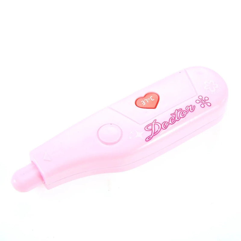 Thermometer accessory in pink from children's doctor play set