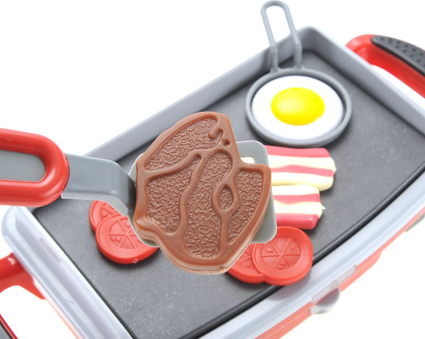 Electric Breakfast Griddle Playset – Pretend Kitchen Food Cooking Toy for Kids