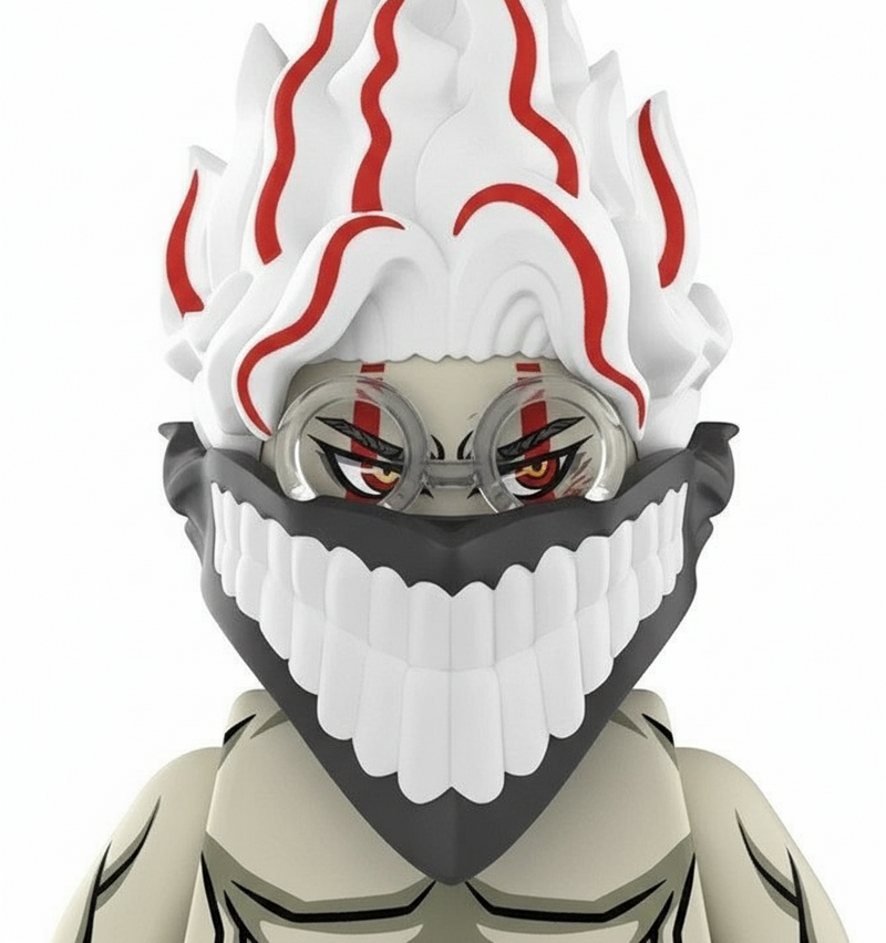 Stoic Samurai Custom Minifigure | Fan-Made Classic Warrior | Compatible with LEGO