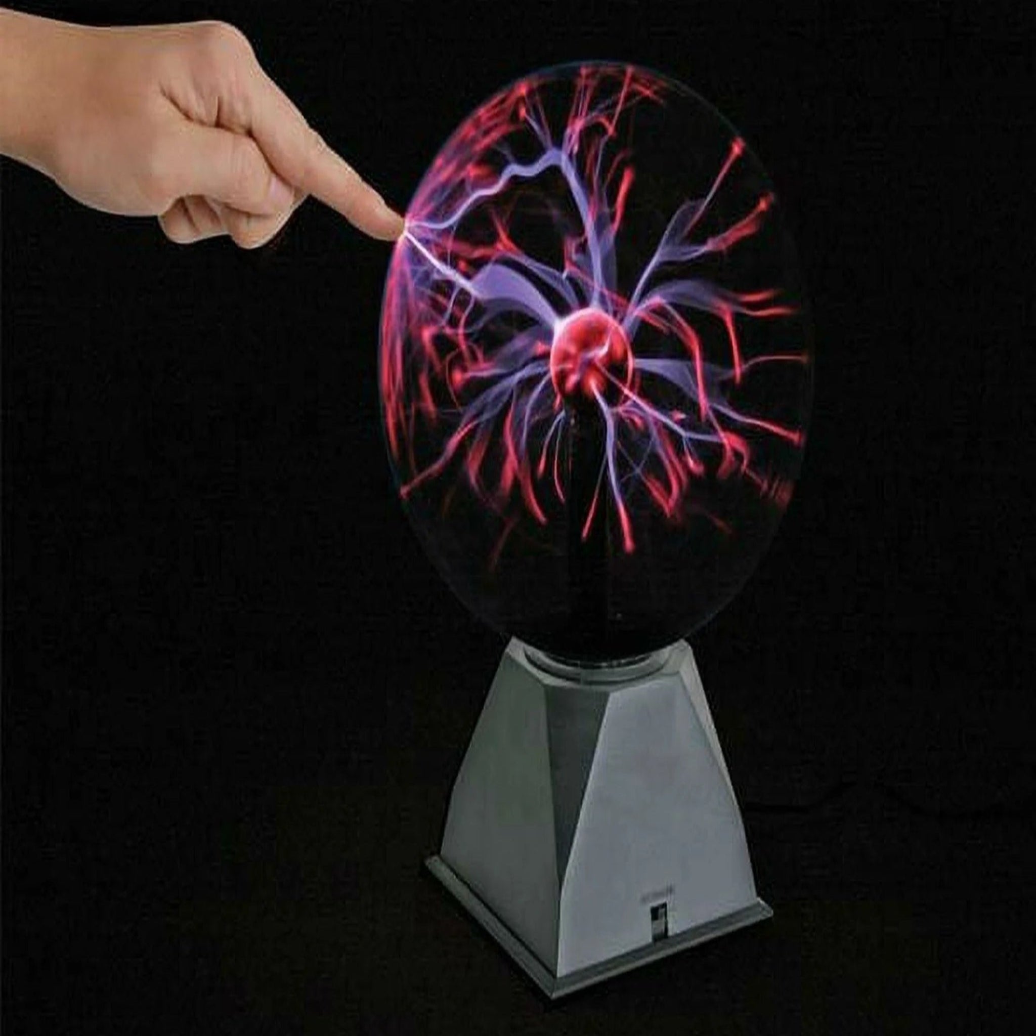Colorful Extra Large 8 inch Plasma Ball Lamp Globe