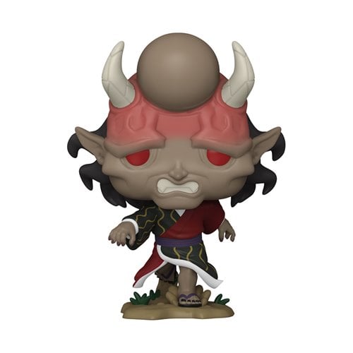 Funko Pop! vinyl figure of a character with red eyes and horns on a white background