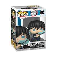 Funko Pop! vinyl figure packaging of Muichiro Tokito from Demon Slayer on a white background