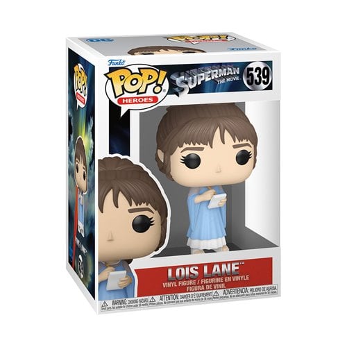 Funko Pop! Heroes packaging featuring Lois Lane figure