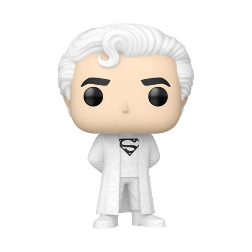Funko Pop! vinyl figure of a superhero in a white robe with a cape on a white background