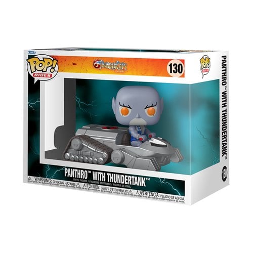 Funko Pop! vinyl figure packaging featuring Panthro with Thundertank