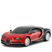 RC Bugatti Chiron 1:24 Scale – Red Licensed Remote Control Sports Car by Rastar