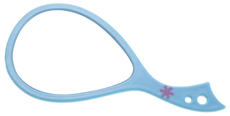 Blue Handheld Mirror from Toy Hair Salon Set - Perfect Accessory for Pretend Play Hair Styling