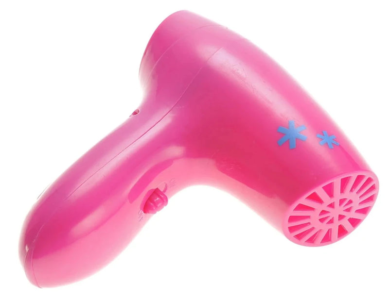 Pink Hairdryer from Hair Salon Playset - Fun Toy Hair Styling Set for Pretend Play