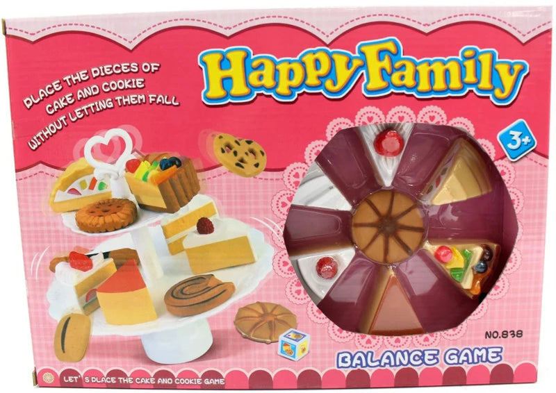 Packaging of Happy Family Balance Game - Cake and Cookie Balancing Game for Kids, Ages 3 and Up