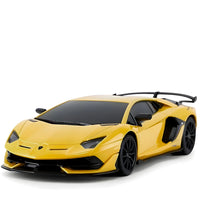 RC Lamborghini Aventador SVJ 1:24 Scale – Yellow Remote Control Car (2.4G)