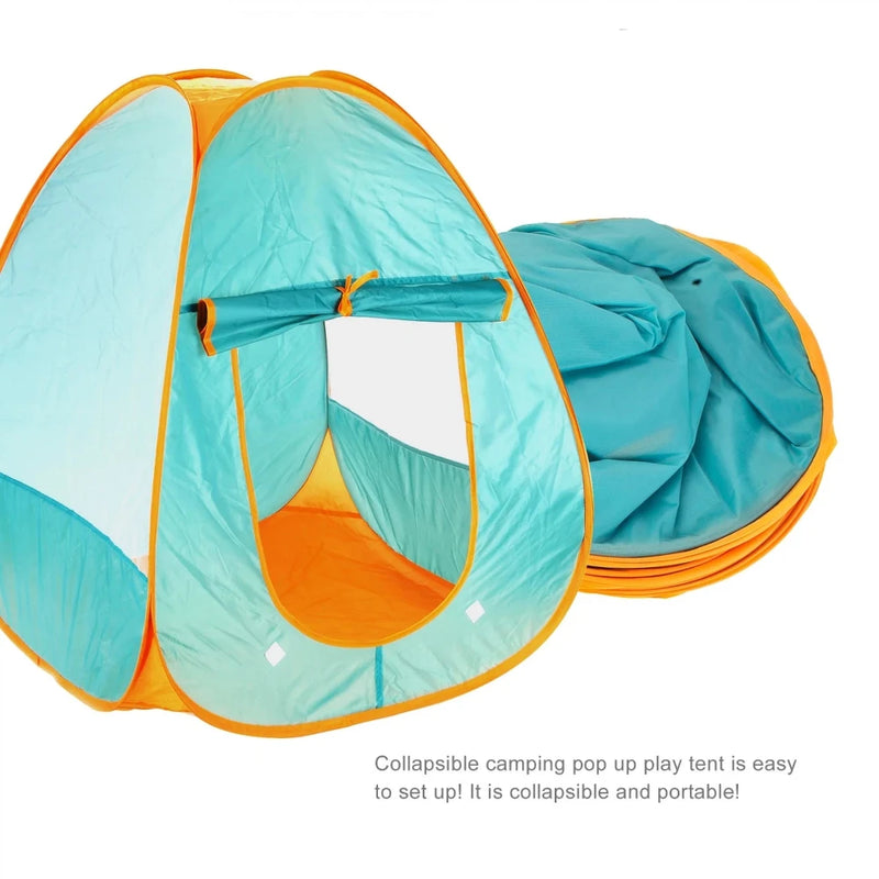 Kids Camping Set with pop-up tent, perfect for pretend outdoor adventures