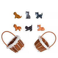 Pack of 6 Adorable Kittens Bath Bombs Kittens in Basket