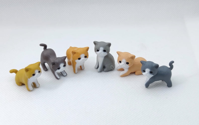 Pack of 6 Adorable Kittens Bath Bombs Kittens in Basket