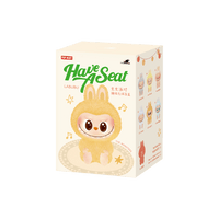 Product packaging with a cartoon character and text on a white background