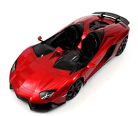 RC Lamborghini Aventador - 1:12 Scale Licensed Sport Racing Car, Red