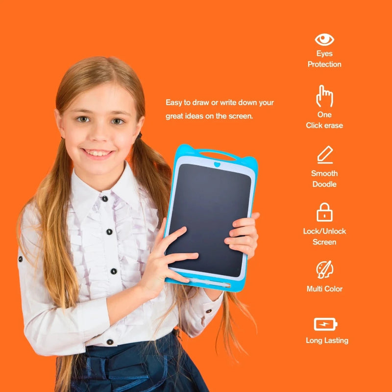 12" Kids Drawing Doodle Pad – Colorful LCD drawing tablet