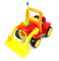 Red RC Cartoon Truck for Toddlers with Lights & Sounds