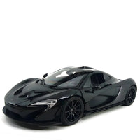 RC McLaren P1 GTR RC 1:14 Scale Sports Car – Black Remote Control Car With Lights & Open Doors
