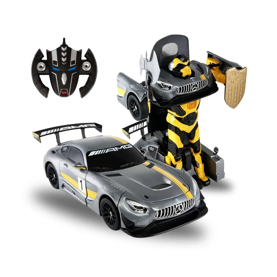  Mercedes Benz RC Car Transformer Toy with Remote Control - Perfect for Kids’ Playtime.