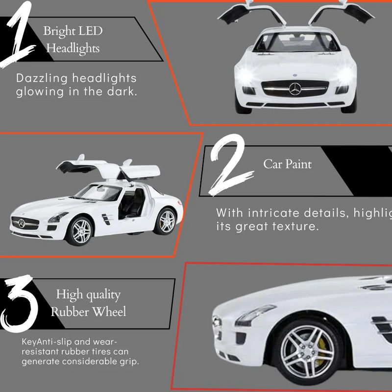 Mercedes Benz SLS AMG RC Car-1:14 Scale