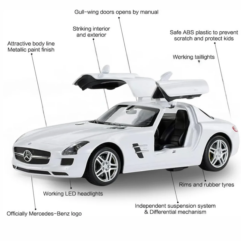 Mercedes Benz SLS AMG RC Car-1:14 Scale