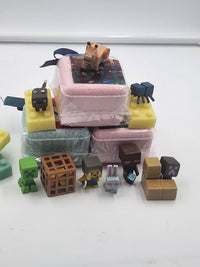 Pack of 12 Kids Bath Bombs with MineCrafter Toys Inside  Natural Ingredients
