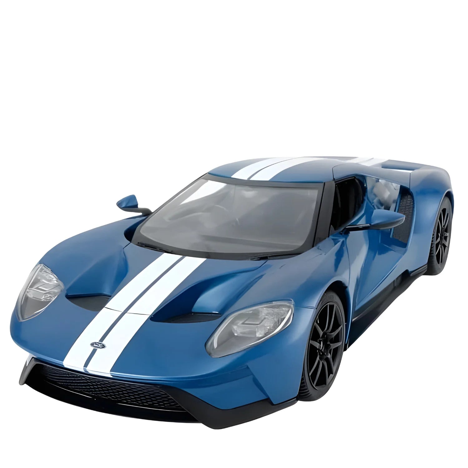 1:14 Ford GT RC Car – 2.4GHz Remote Control Race Car with Manual Opening Doors, Blue