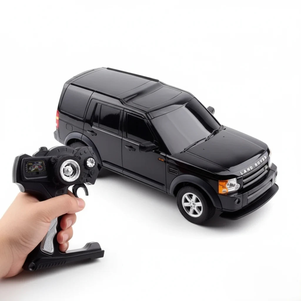 RC Land Rover Discovery 3 1:14 Scale – Black Remote Control SUV with Lights
