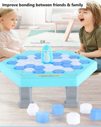 Penguin Icebreaker Game - Encourages bonding and interactive fun among family and friends.