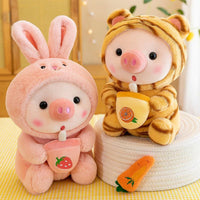 Cute Piggy Boba Plush – Must-Have for Stuffed Animal Lovers