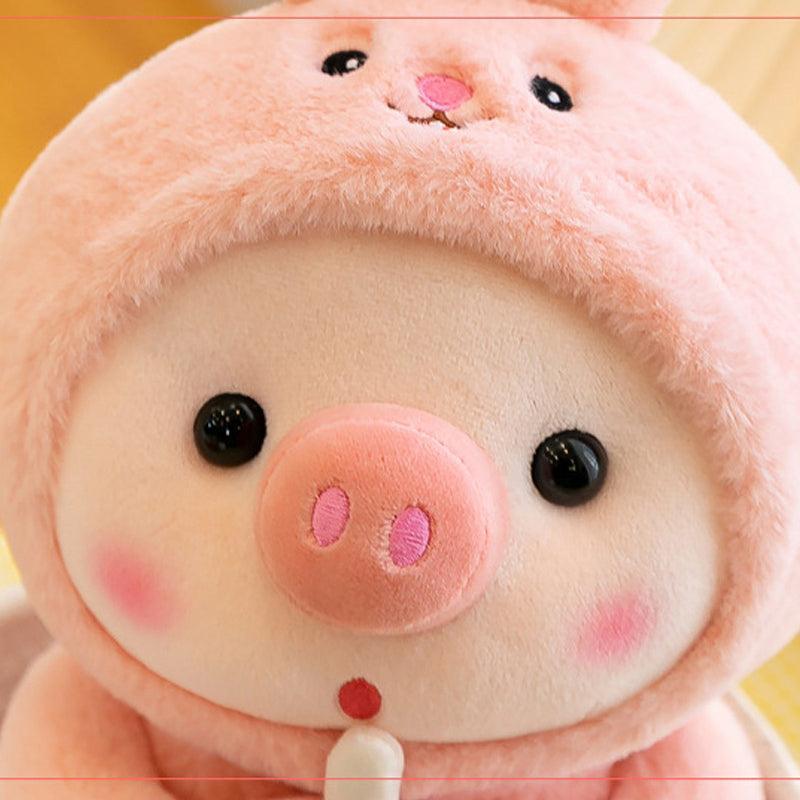 Cute Piggy Boba Plush – Must-Have for Stuffed Animal Lovers
