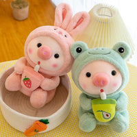 Cute Piggy Boba Plush – Must-Have for Stuffed Animal Lovers