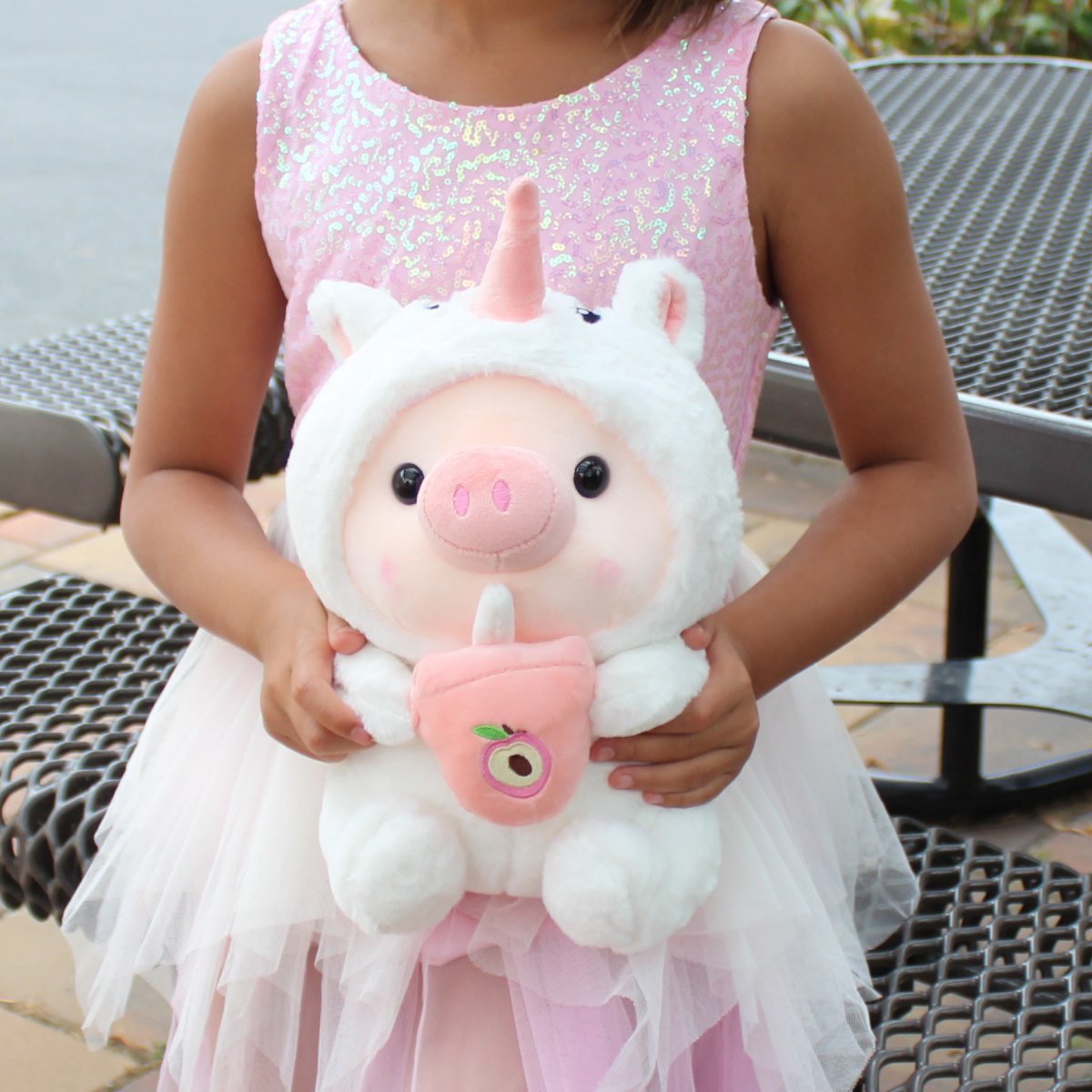 Cute Piggy Boba Plush – Must-Have for Stuffed Animal Lovers