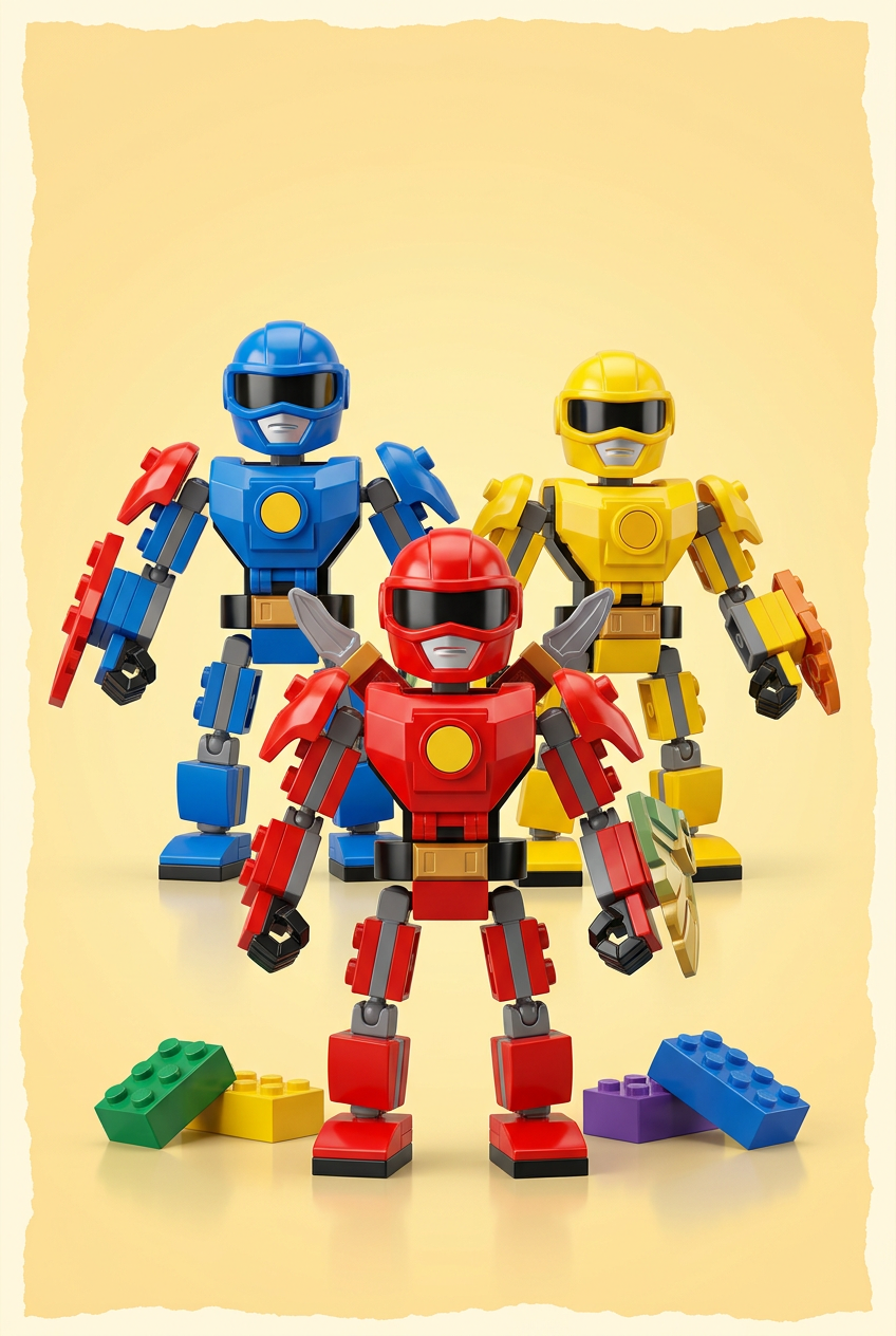 Premium brick-built action figure category image