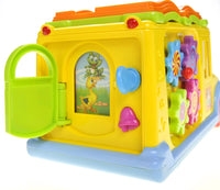 Interactive School Bus Toy for Kids with Flashing Lights & Sounds – Fun Educational Play