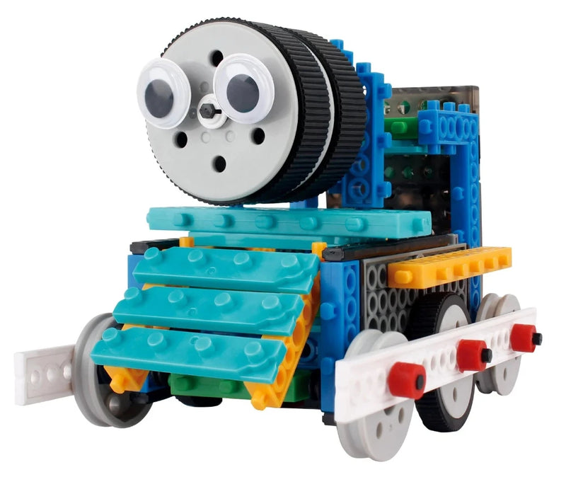 Vehicle model from the RC Robot Kit, perfect for kids exploring robotics and remote control fun
