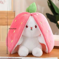 Strawberry Carrot Bunny Plush – Soft Gift Toy for Girls and Kids