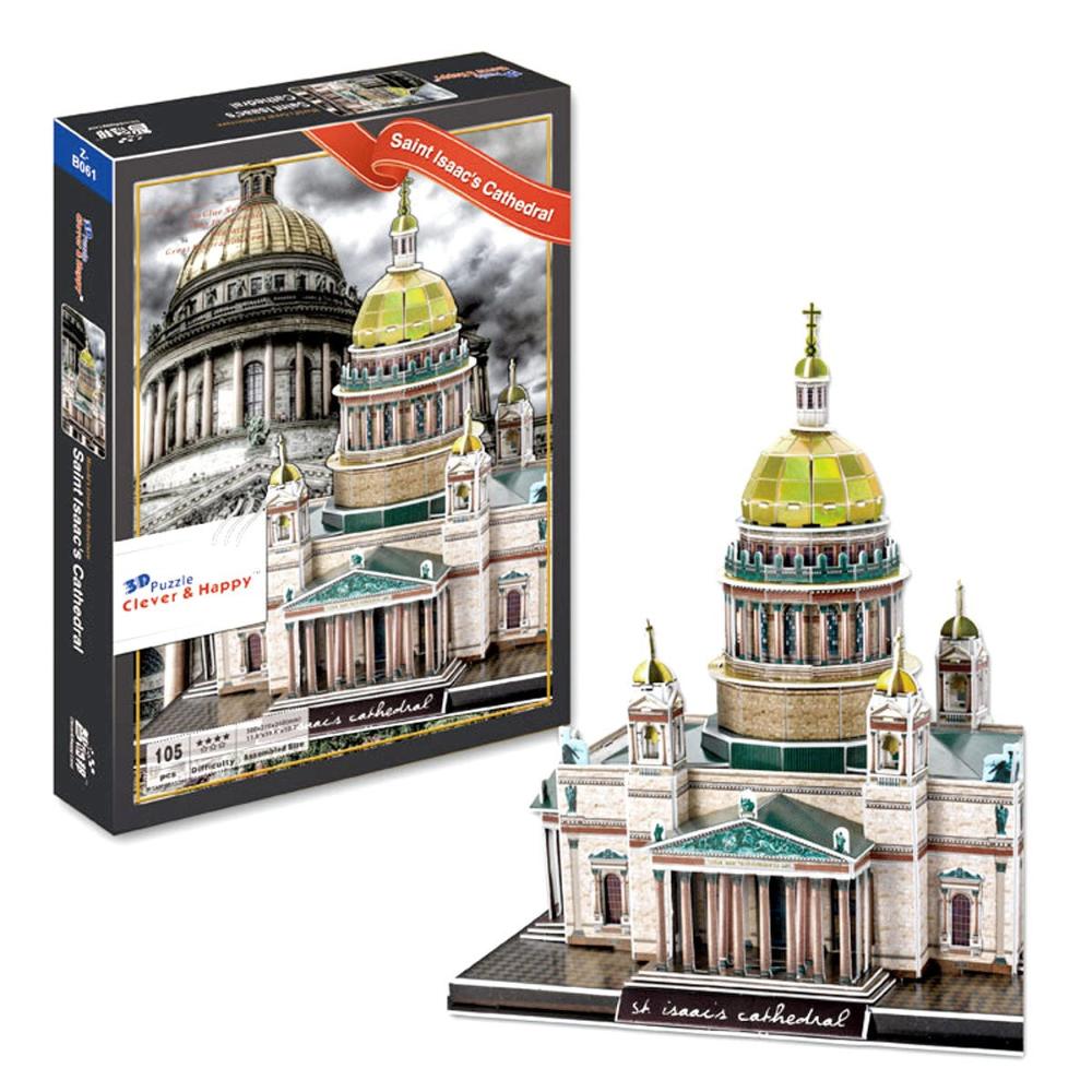 3D Puzzle Cathedral: Bring the Beauty of Saint Isaac's Cathedral to Life