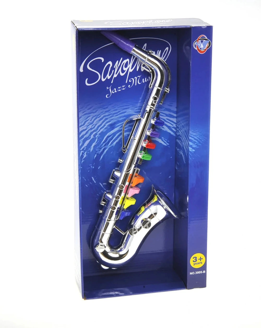 Toy Saxophone with 8 Colored Keys – Musical Fun for Kids